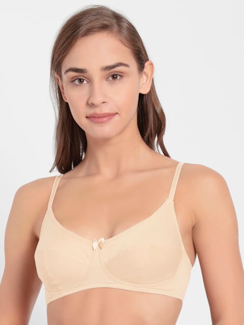 1615 Jockey Women's Wirefree Non Padded bra non-padded - bare essentials