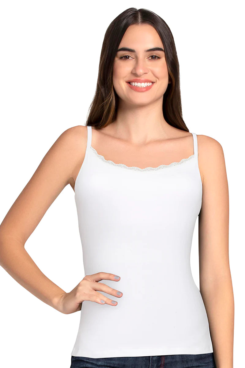 84901 Amante Shelf Support Camisole Slip, Slips - bare essentials
