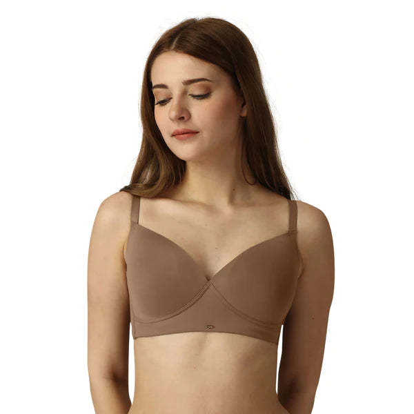 SOIE CB 134 full coverage, Full support bra, lightly padded, Padded, padded bra - bare essentials