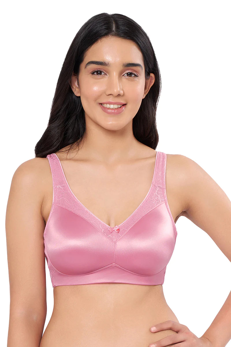 78001 Elegant Support Non-padded & Non-wired Bra Non Padded Bra Bras - bare essentials