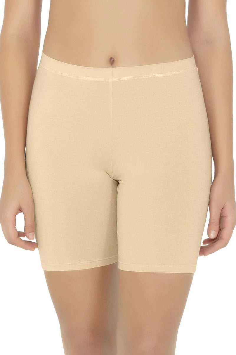 Smooth Mid-thigh Cotton Shortie Liner Amante LIN 76901 Panties, shorty, Tights - bare essentials