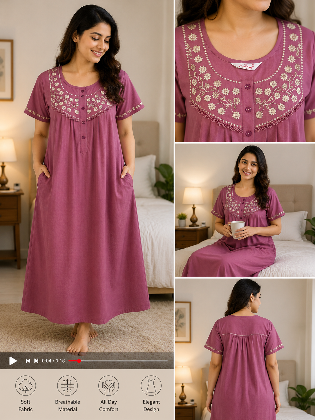 Normal Nighty Comfort Medium