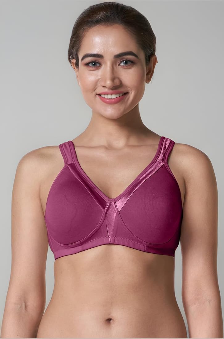 Cover And Hold Blossom Non Padded Full Coverage Support Bra