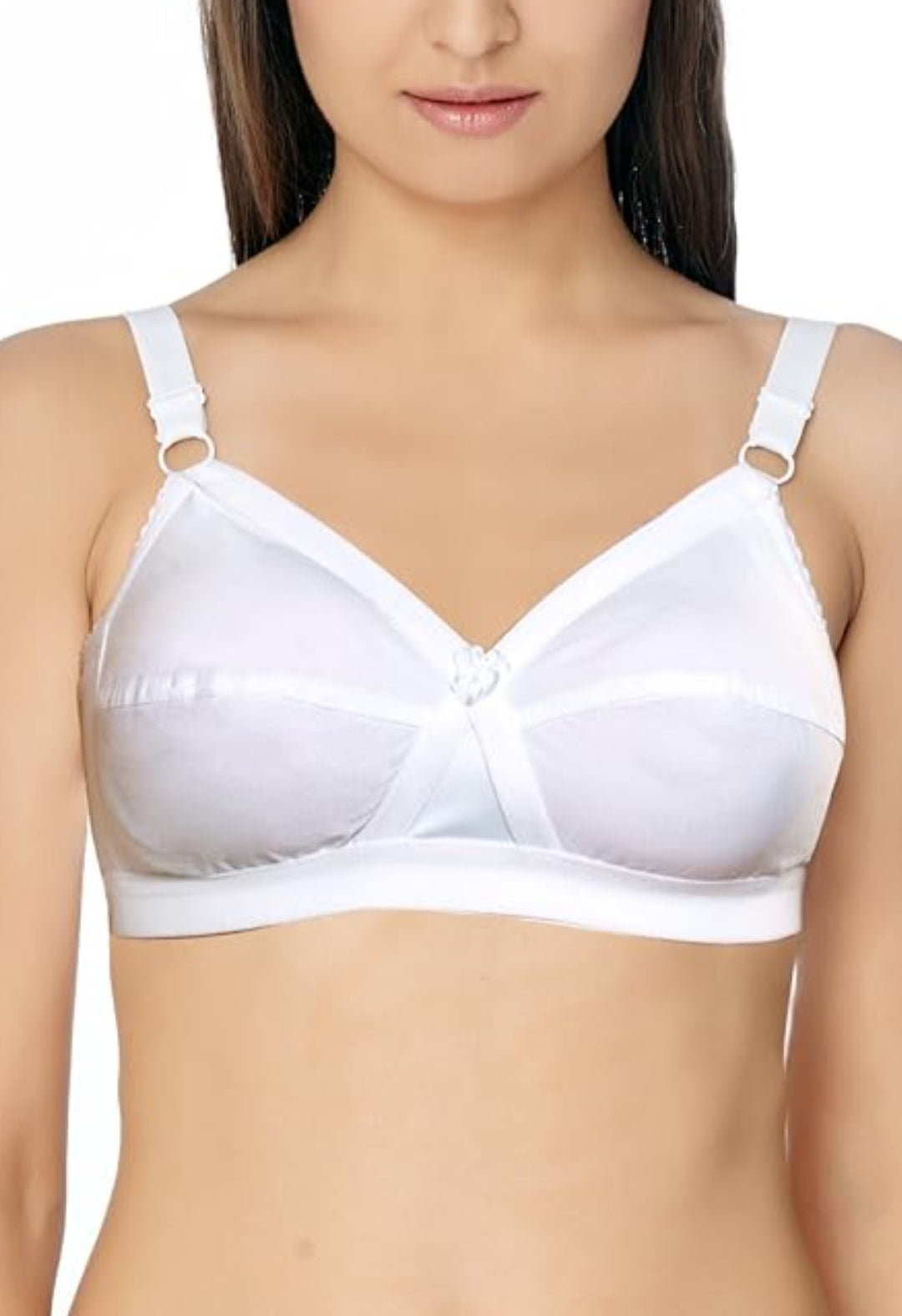 VSTAR JOY Full coverage plus size cross over bra over bust bra, plus size bra - bare essentials