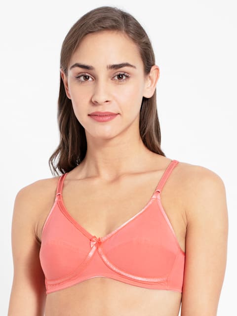 1242 Jockey Women's Wirefree Non Padded bra Non Padded - bare essentials