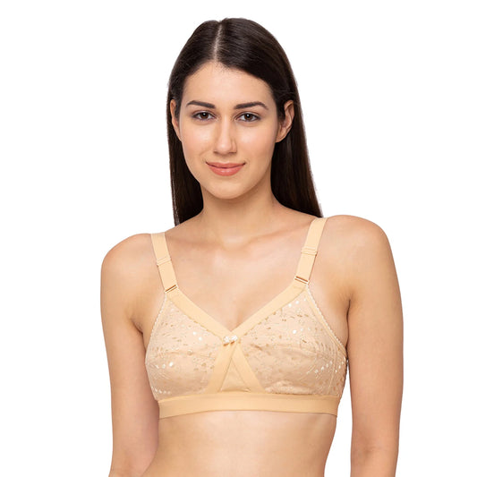 Juliet Chandini Bra Cotton, cotton bra, Non Padded - bare essentials