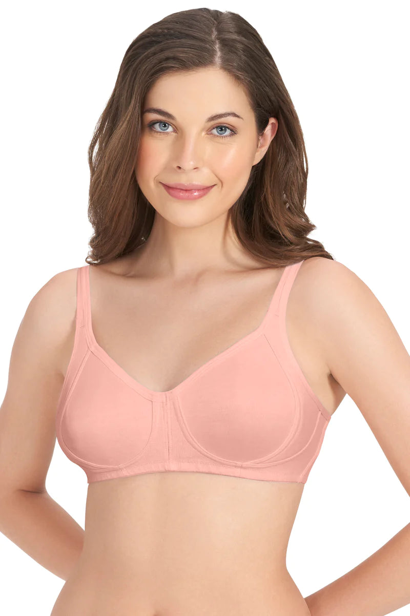 10421 Cool Contour Non-Padded Non-Wired Bra with Aloe Finish