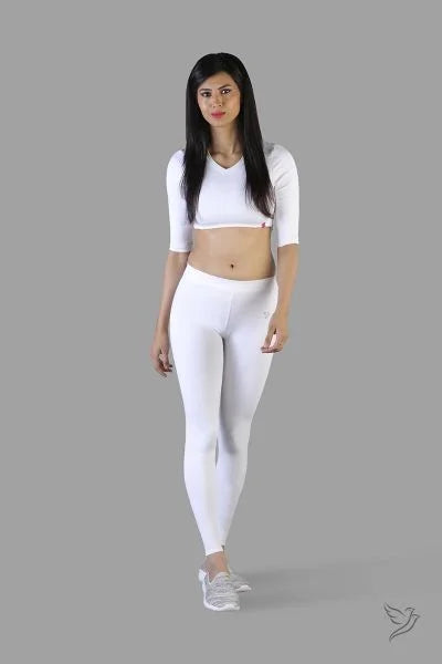  2 Pack Cotton Yoga Pants Women's Cotton Capri Leggings (Mehandi  Maroon & Pearl White -Small) 4 Way Stretch Mid Rise Snug Fit : Clothing,  Shoes & Jewelry