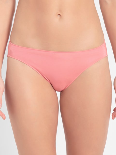 1803 Jockey Women's Medium Coverage Micro Modal Elastane Stretch Panties Bikini, Panties - bare essentials