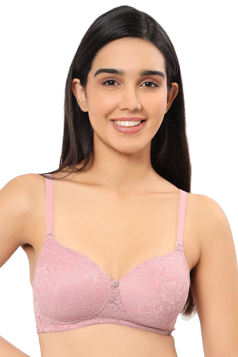 10306 Floral Romance Padded Non-wired Lace Bra Amante – bare essentials