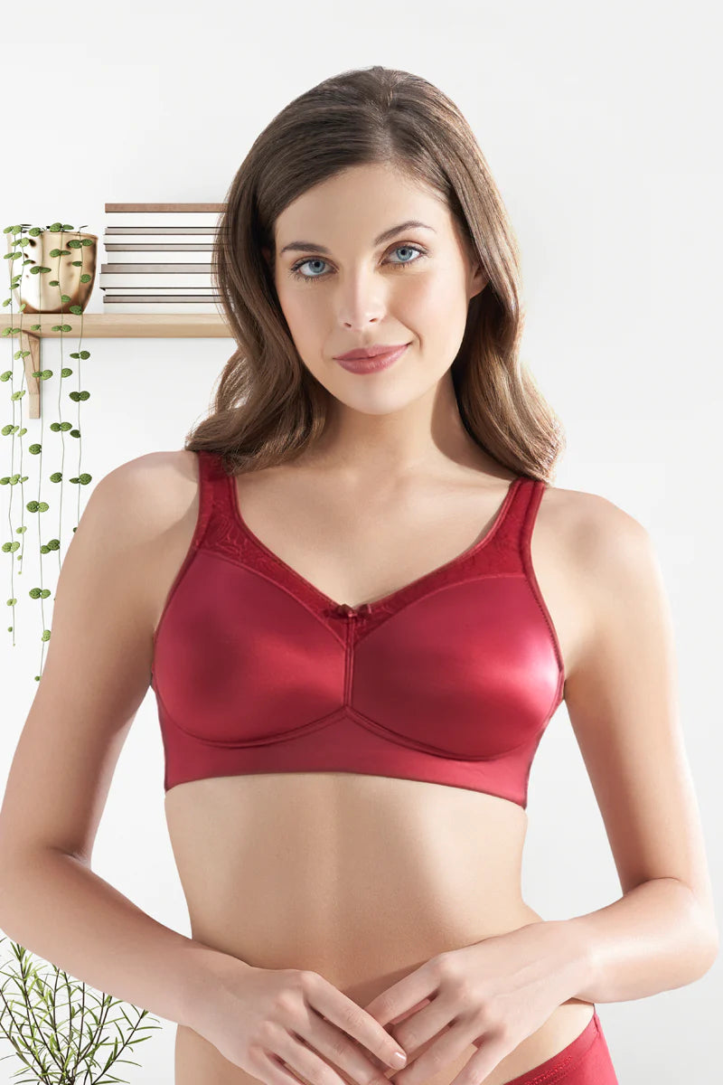 78001 Elegant Support Non-padded & Non-wired Bra Non Padded Bra Bras - bare essentials