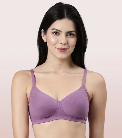 AO42  Side Support Shaper Stretch Cotton Everyday Bra