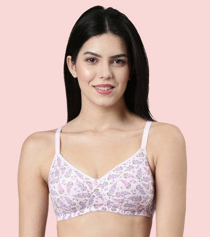 AO42 40 Side Support Shaper Stretch Cotton Everyday Bra