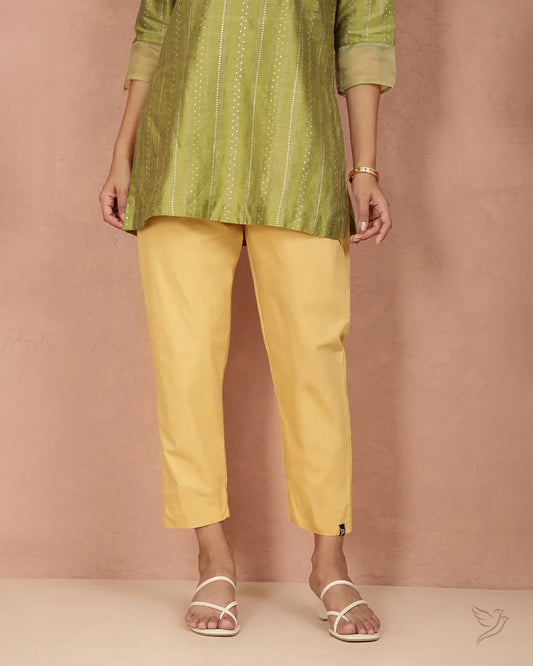 Cotton Straight Pant Twinbirds 1951