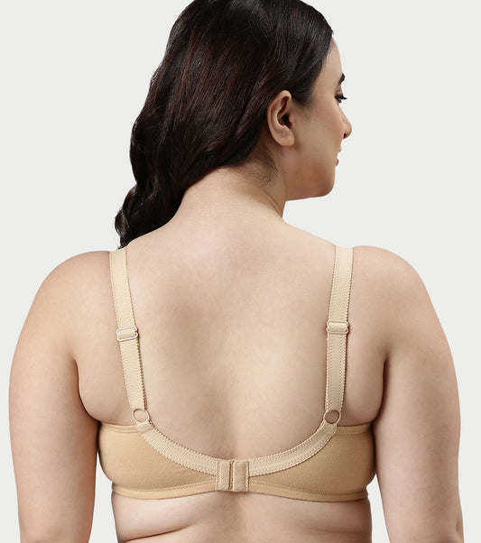 AO14 Enamor M-Frame Side Shaper Panel Women's Cotton Everyday Bra