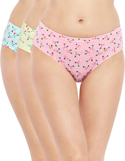 3 Bodycare Inner Elastic Panty Hipster 3 Piece