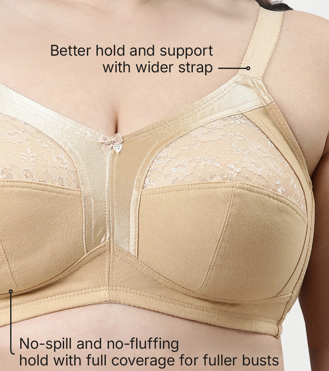 AO14 Enamor M-Frame Side Shaper Panel Women's Cotton Everyday Bra