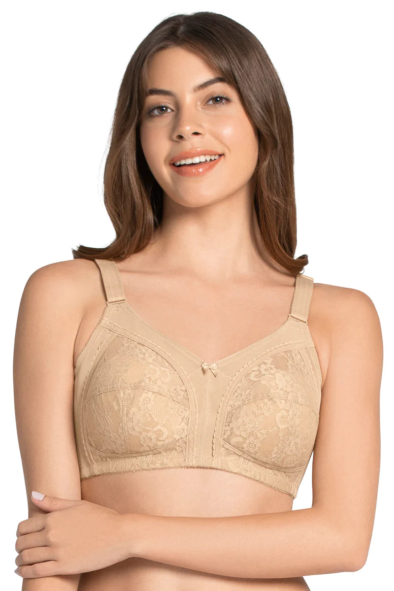 81901 Amante Magic Support Non Padded Full Coverage Bra full coverage, non wired bra, non-padded - bare essentials