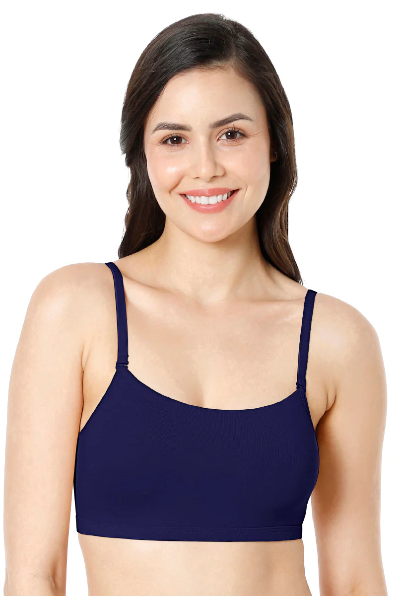 Solid Non Padded Non-Wired Slip-On Bra 89901  - bare essentials