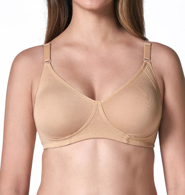 Encircle Bra Blossom Bras, cotton bra, Encircle bra, Full support bra, non - padded bra, T shirt bra - bare essentials