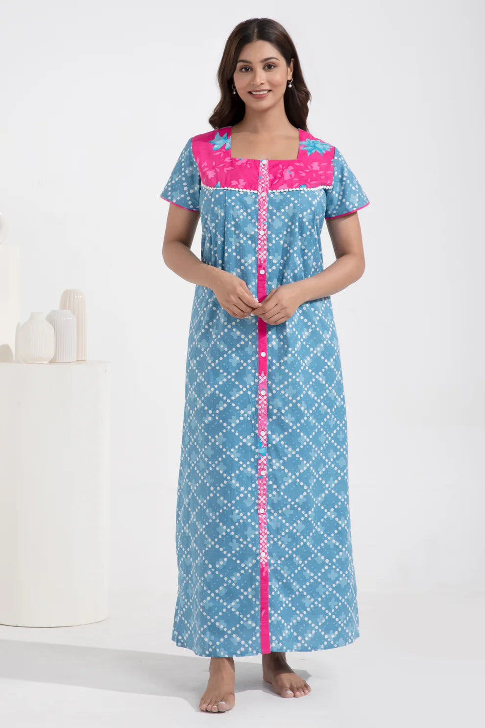 Maybell Front Open Nighty