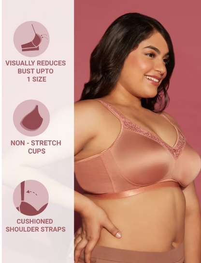 258 Nykaa Minimizer Non Padded Bra