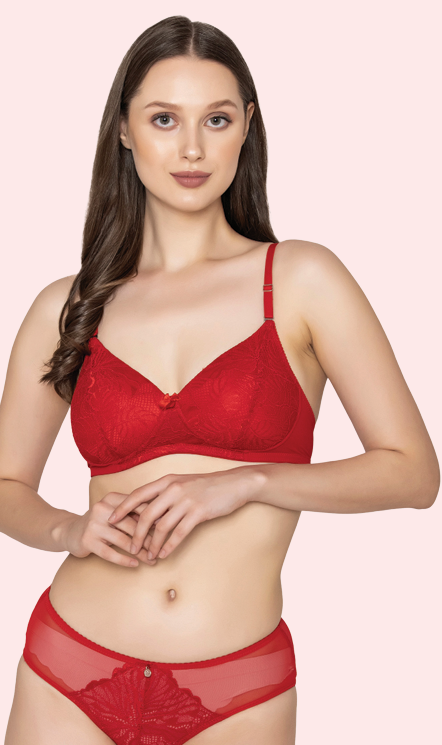 BZB3134 Floral Lace Bra  B'ZAR