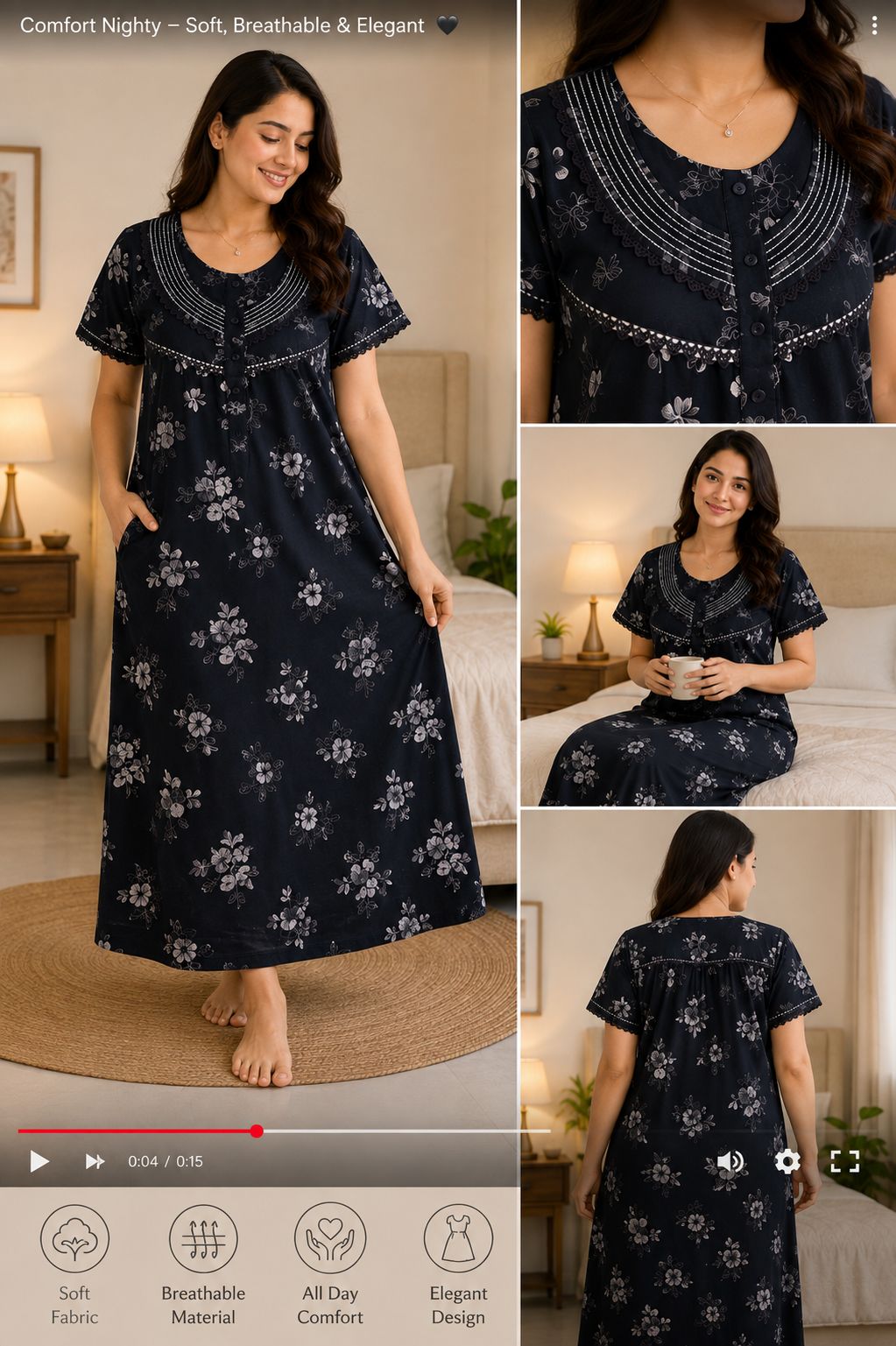 Normal Nighty Comfort Medium