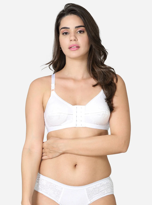 Grace Vstar Front Open Elastic Strap Bra Front Open, non - padded bra, Non Padded, non wired, non wired bra - bare essentials