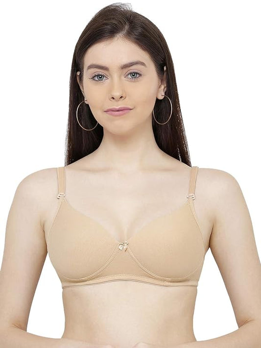 Elina Women's Cotton Hosiery B-Cup bra