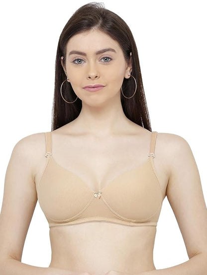 Jigna C Cup Sherry non - padded bra, Non Padded, non wired, non wired bra - bare essentials