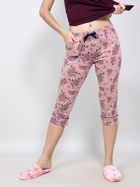 RX66 SLEEP CAPRI RELAXED FIT JOCKEY women shorts - bare essentials