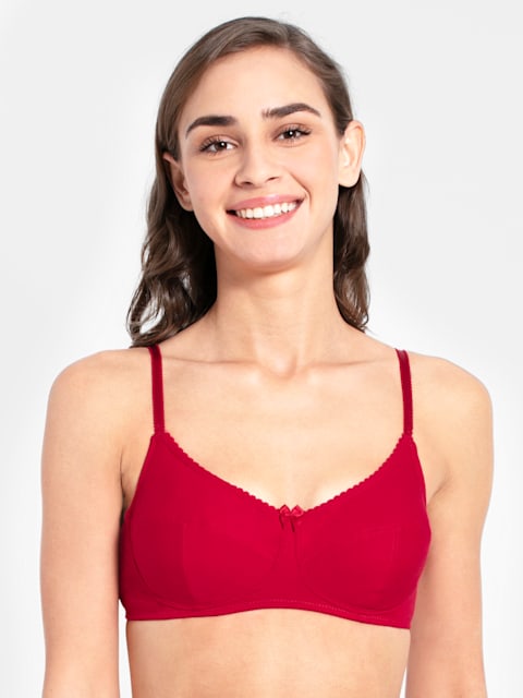 1615 Jockey Women's Wirefree Non Padded bra non-padded - bare essentials
