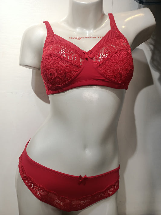 Sherry Non Padded Bra panty Set BPS