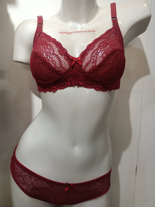 Sherry Non Padded Bra panty Set BPS