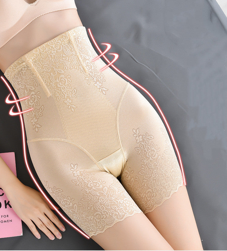 Spandex Summer Ice Silk High Waist Shaper Pants For Women – bare