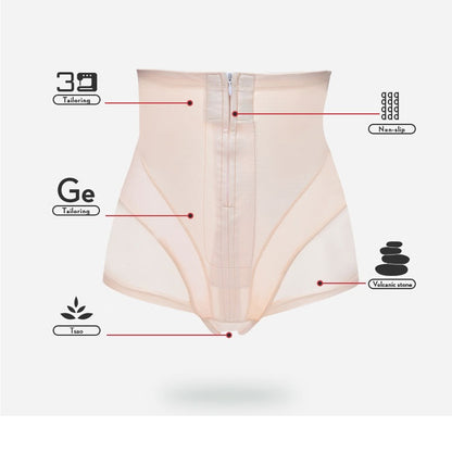 Spandex Summer Ice Silk High Waist Shaper Pants For Women featured, full back coverage, Panties, shapewear - bare essentials