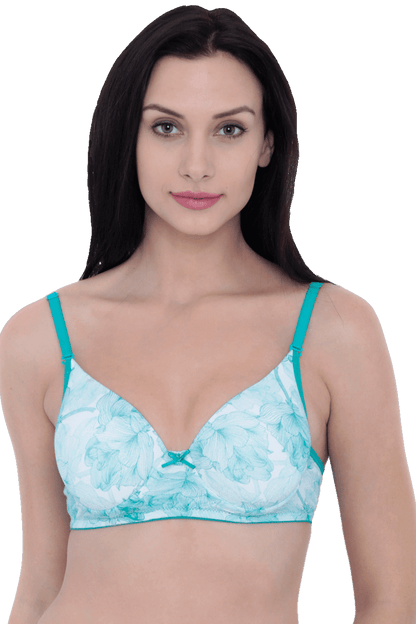 Organic Cotton  Antimicrobial Padded Underwired Push-up Bra Bras, featured, organic - bare essentials