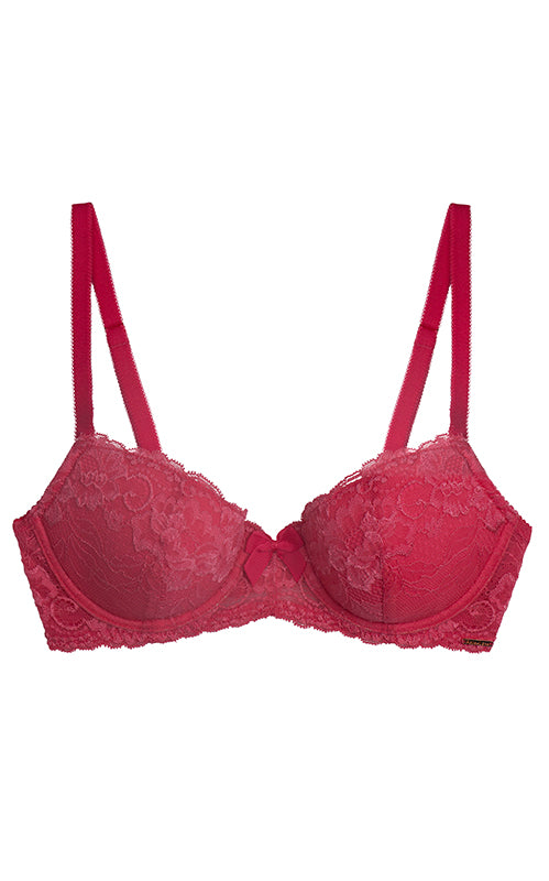 Aria Leya - Solo for the Soul Lace padded Bra - Pink