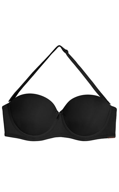 Aria Leya - Summer Nights Microfibre Multiway Bra Aria Leya, Black, Bras, bridal, Bridal Collection, designer collection, featured, MULTIWAY BRA, Padded, underwired - bare essentials