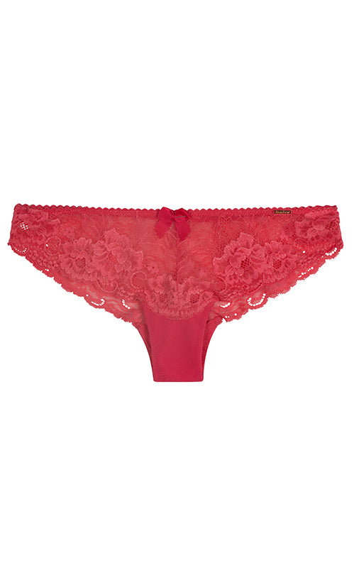 Aria Leya - Solo for the Soul Brazilian - Pink Aria Leya, Bikini, bridal, Bridal Collection, Designer Collection, featured, Lace, Panties, Pink, Women's briefs, Women's underwear - bare essen