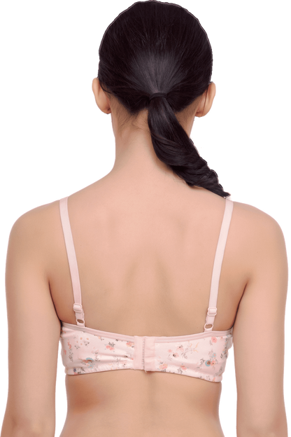 Inner Sense Organic Cotton Antimicrobial Lightly Padded Non-wired Bralette Bras, featured, organic - bare essentials