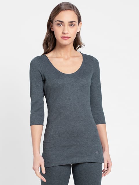 Thermals Jockey Top 3/4th Sleeve 2503 Thermals - bare essentials