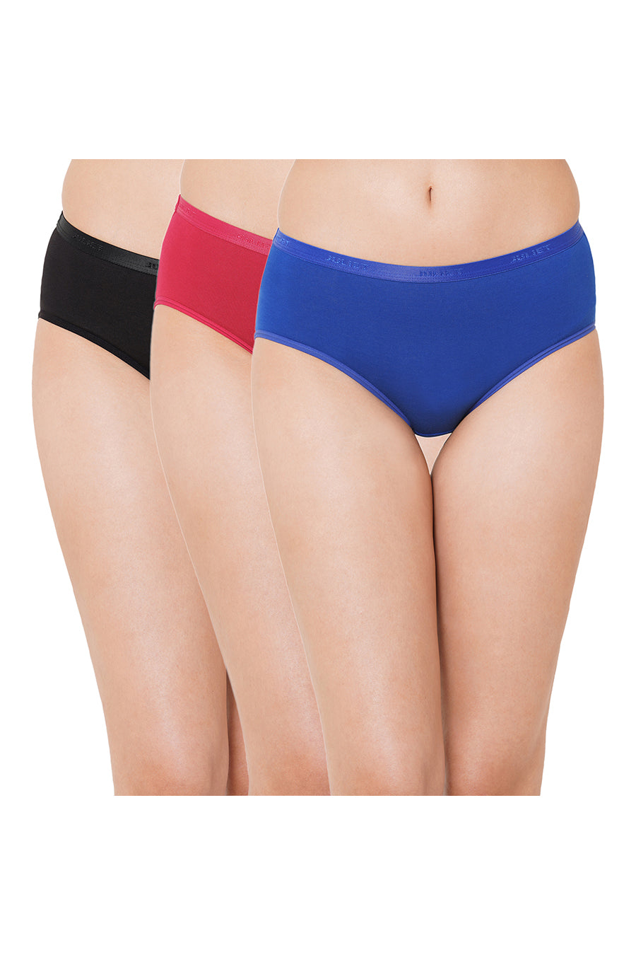 Juliet Hipster Panties Plain Set 3pcs soch Cotton, Cotton Panties, Hipster, Panties, panties set - bare essentials